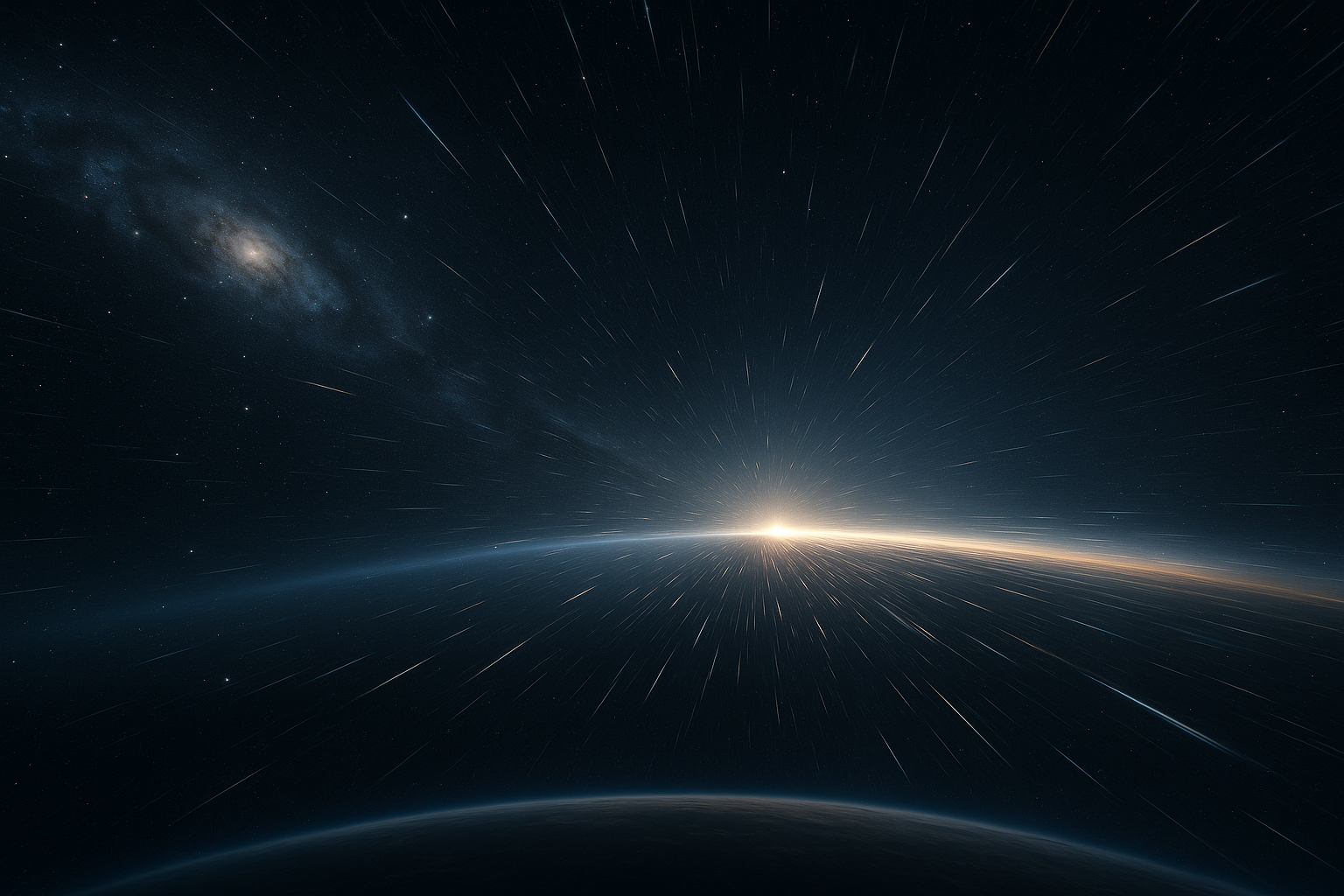 Visualización de una esfera deformada por efectos relativistas